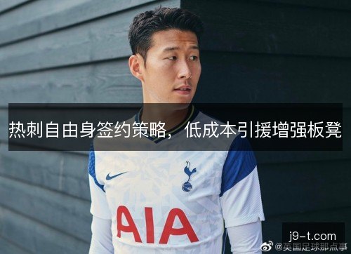 热刺自由身签约策略，低成本引援增强板凳